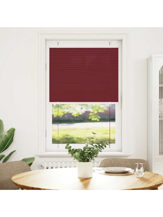 PLISSEERITUD RULOO BORDEAUX PUNANE 75X150 CM KANGA LAIUS