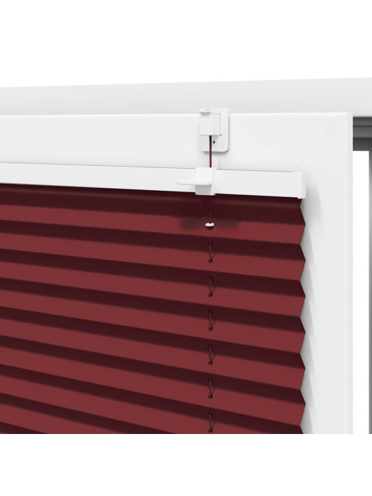 PLISSEERITUD RULOO BORDEAUX PUNANE 85X150 CM KANGA LAIUS