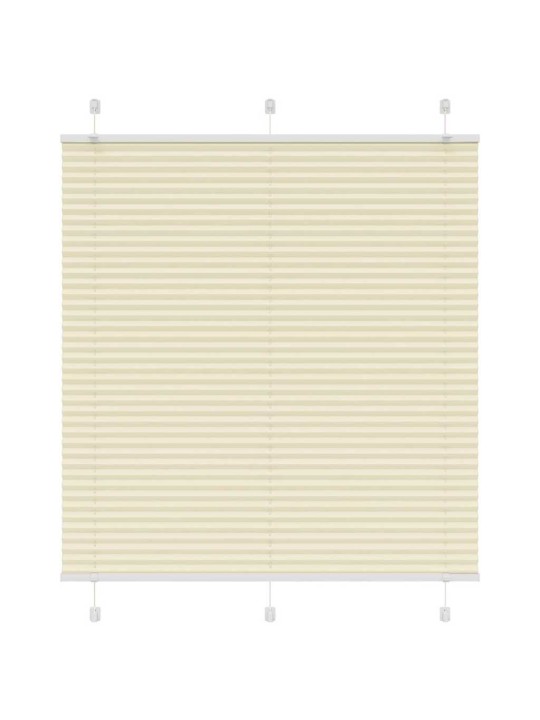 PLISSEERITUD PIMEKREEM 120X100 CM KANGA LAIUS 119,4CM POLÜESTER