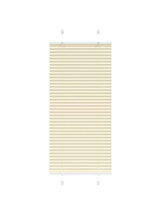 PLISSEERITUD PIMEKREEM 60X150 CM KANGA LAIUS 59,4 CM POLÜESTER