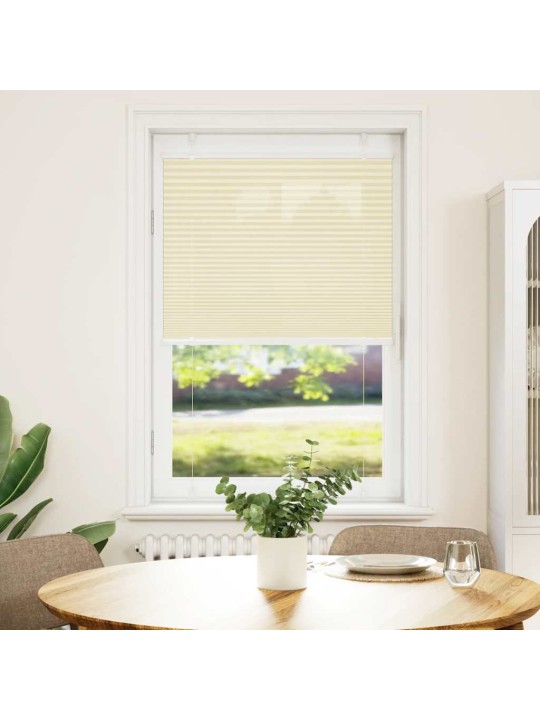 PLISSEERITUD PIMEKREEM 70X150 CM KANGA LAIUS 69,4 CM POLÜESTER