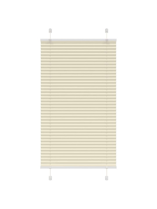 PLISSEERITUD PIMEKREEM 80X150 CM KANGA LAIUS 79,4 CM POLÜESTER
