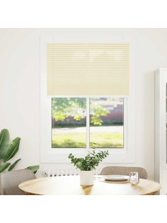 PLISSEERITUD PIMEKREEM 90X150 CM KANGA LAIUS 89,4 CM POLÜESTER