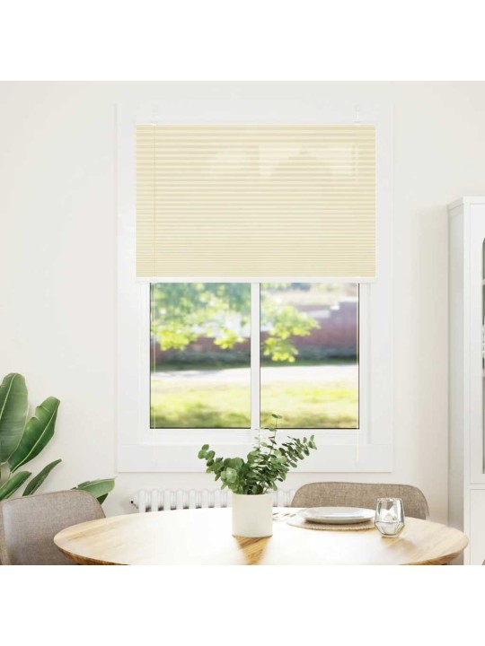 PLISSEERITUD PIMEKREEM 95X150 CM KANGA LAIUS 94,4 CM POLÜESTER