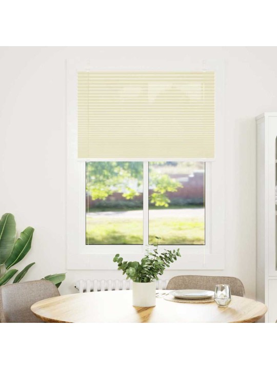 PLISSEERITUD PIMEKREEM 100X150 CM KANGA LAIUS 99,4 CM POLÜESTER