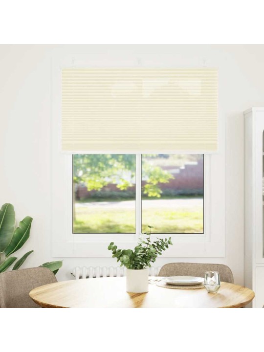 PLISSEERITUD PIMEKREEM 110X150 CM KANGA LAIUS 109,4CM POLÜESTER