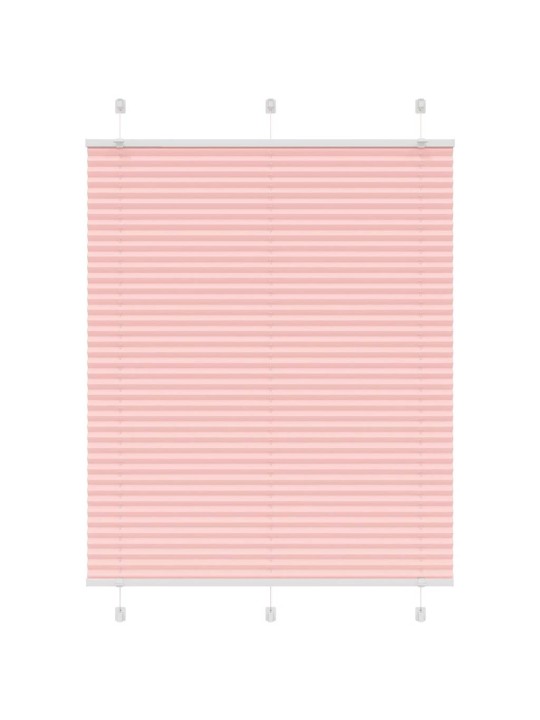 PLISSEERITUD RULOO ROOSA 105X150 CM KANGA LAIUS 104,4 CM