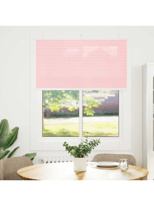 PLISSEERITUD RULOO ROOSA 105X150 CM KANGA LAIUS 104,4 CM