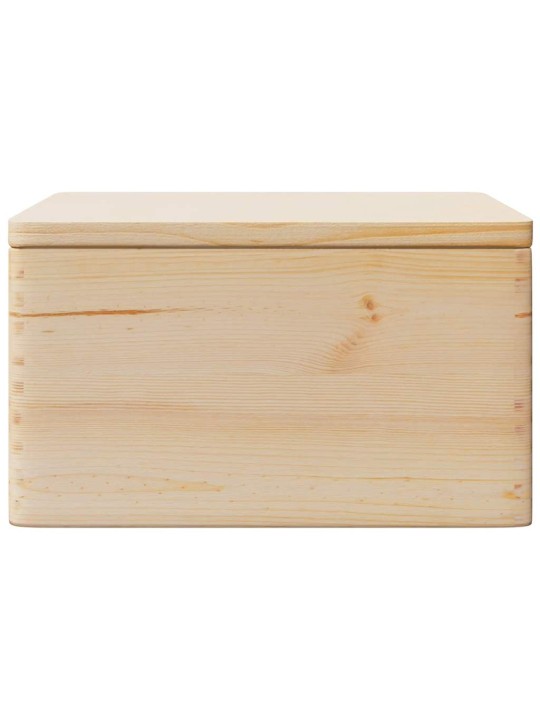 PUIDUST KAST KAANEGA 40X30X23 CM TÄISPUIT MÄNNIPUIT
