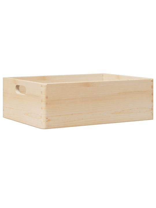 PUIDUST KAST KÄEPIDEMETEGA 40X30X13 CM TÄISPUIT MÄNNIPUIT