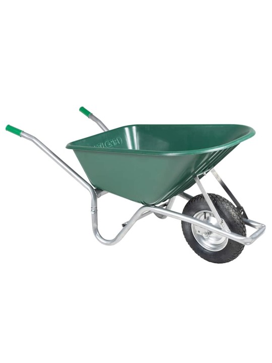WHEELCARROW GREEN 90 L 150 KG TSINGITUD TERAS JA PLAST