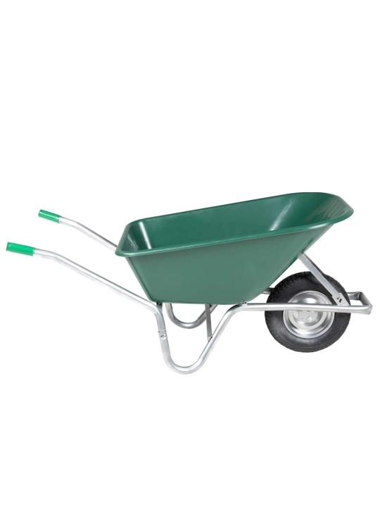 WHEELCARROW GREEN 90 L 150 KG TSINGITUD TERAS JA PLAST