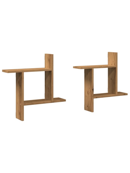 SEINARIIULID 2 TK, KÄSITÖÖTAMM, 50X12X50 CM, TEHISPUIT