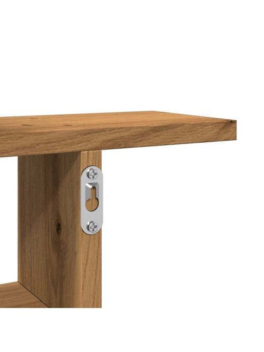 SEINARIIULID 2 TK, KÄSITÖÖTAMM, 50X12X50 CM, TEHISPUIT