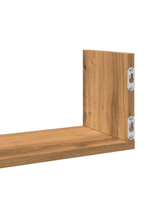 SEINARIIULID 3 TK, KÄSITÖÖTAMM, 80X18X18 CM, TEHISPUIT