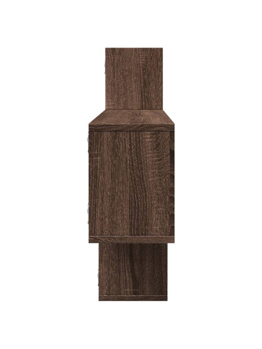 SEINARIIUL, PRUUN TAMM, 167,5X18X68 CM, TEHISPUIT