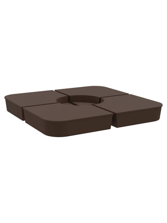 4-OSALINE PÄIKESEVARJU ALUSE KOMPLEKT CROSS STAND