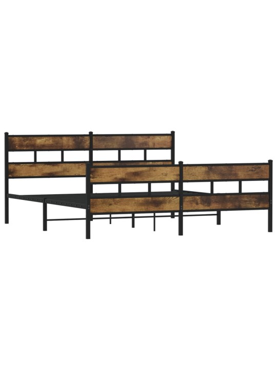 METALLIST VOODIRAAM ILMA MADRATSITA SUITSUTATUD TAMM 183X213 CM