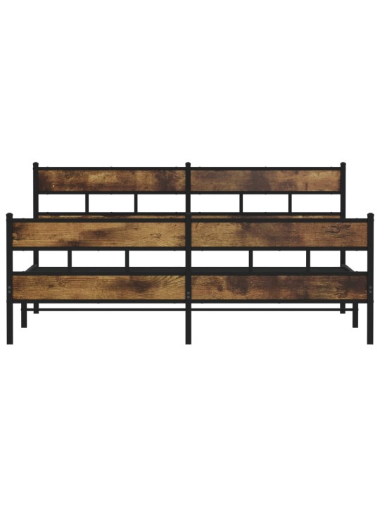 METALLIST VOODIRAAM ILMA MADRATSITA SUITSUTATUD TAMM 183X213 CM