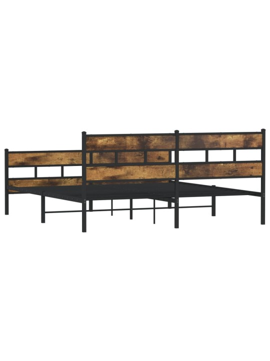 METALLIST VOODIRAAM ILMA MADRATSITA SUITSUTATUD TAMM 183X213 CM