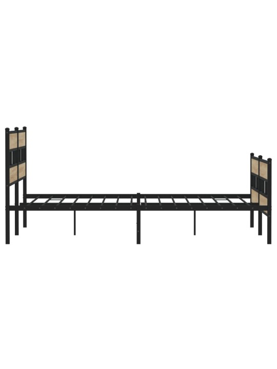 METALLIST VOODIRAAM ILMA MADRATSITA SONOMA TAMM 183X213 CM