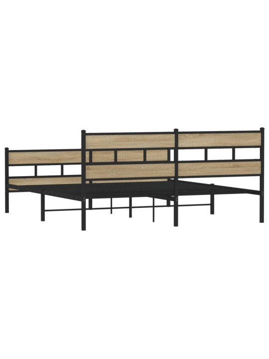 METALLIST VOODIRAAM ILMA MADRATSITA SONOMA TAMM 183X213 CM