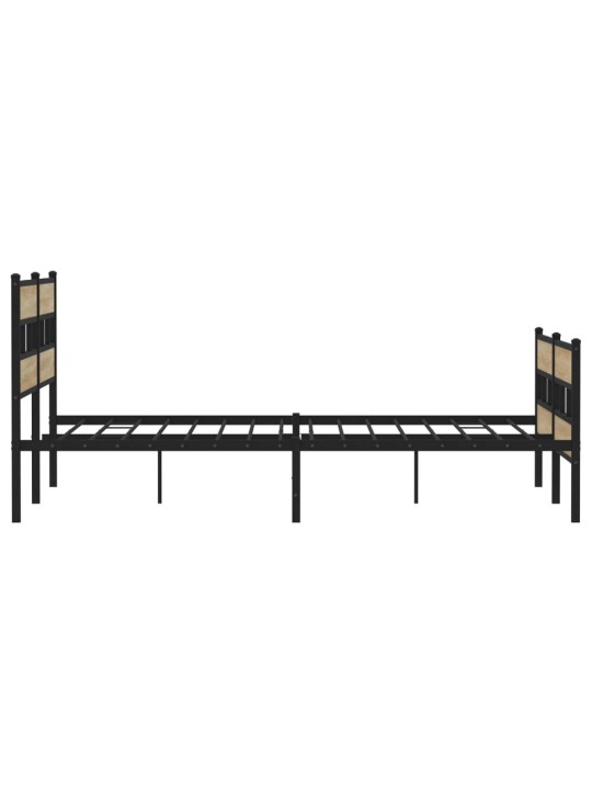 METALLIST VOODIRAAM ILMA MADRATSITA SONOMA TAMM 193X203 CM