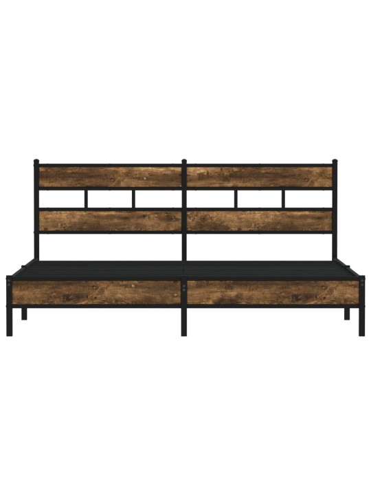 METALLIST VOODIRAAM ILMA MADRATSITA SUITSUTATUD TAMM 193X203 CM