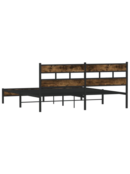 METALLIST VOODIRAAM ILMA MADRATSITA SUITSUTATUD TAMM 193X203 CM
