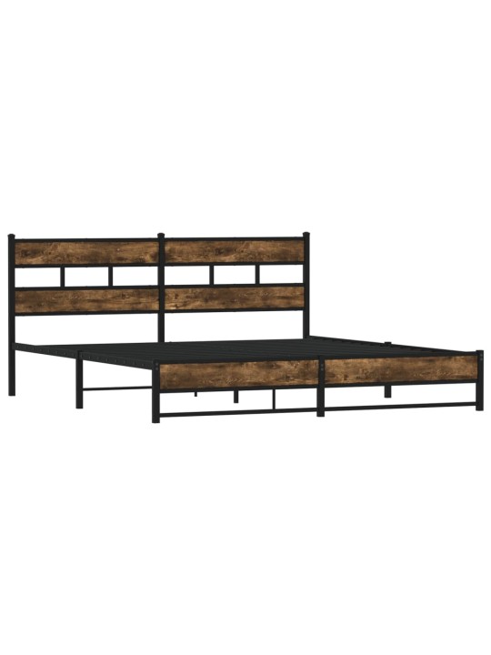 METALLIST VOODIRAAM ILMA MADRATSITA SUITSUTATUD TAMM 193X203 CM