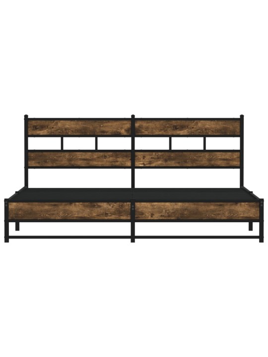 METALLIST VOODIRAAM ILMA MADRATSITA SUITSUTATUD TAMM 193X203 CM