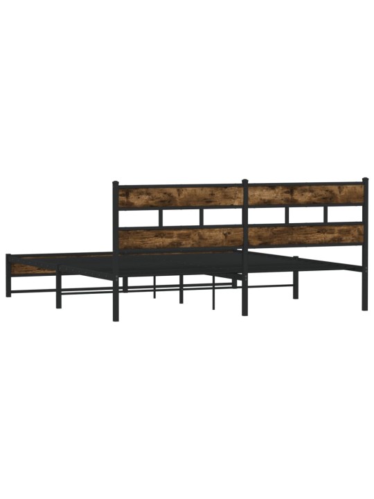 METALLIST VOODIRAAM ILMA MADRATSITA SUITSUTATUD TAMM 193X203 CM