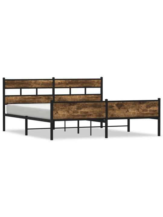 METALLIST VOODIRAAM ILMA MADRATSITA SUITSUTATUD TAMM 183X213 CM