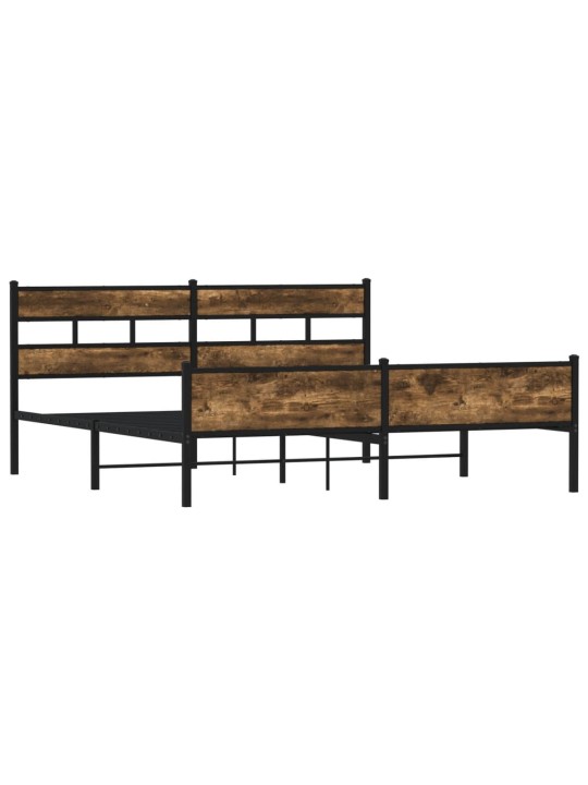 METALLIST VOODIRAAM ILMA MADRATSITA SUITSUTATUD TAMM 193X203 CM