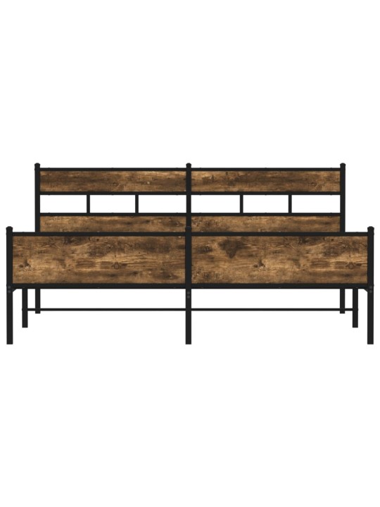METALLIST VOODIRAAM ILMA MADRATSITA SUITSUTATUD TAMM 193X203 CM
