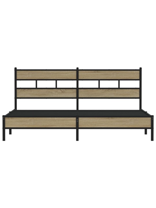 METALLIST VOODIRAAM ILMA MADRATSITA SONOMA TAMM 183X213 CM