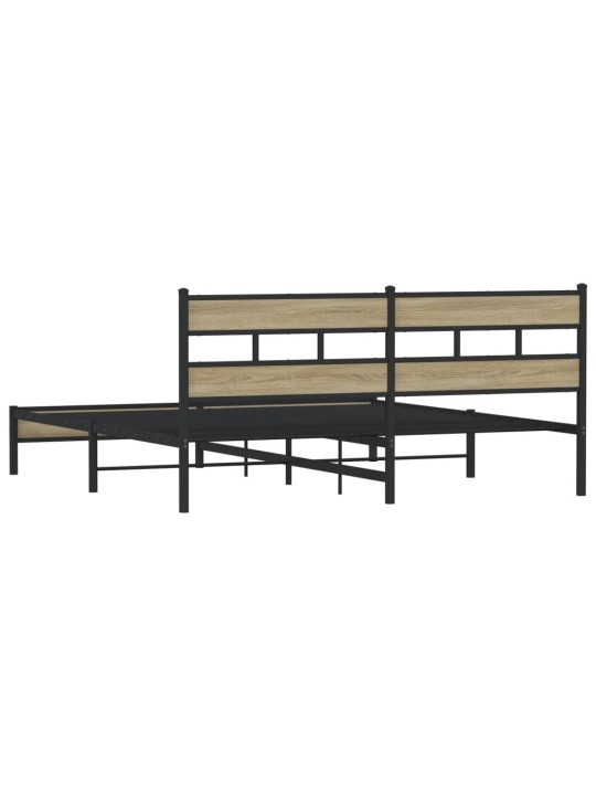 METALLIST VOODIRAAM ILMA MADRATSITA SONOMA TAMM 183X213 CM