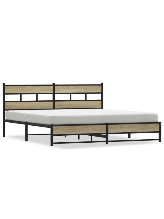METALLIST VOODIRAAM ILMA MADRATSITA SONOMA TAMM 183X213 CM