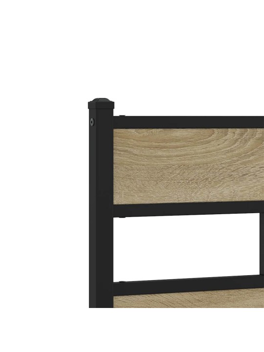 METALLIST VOODIRAAM ILMA MADRATSITA SONOMA TAMM 193X203 CM