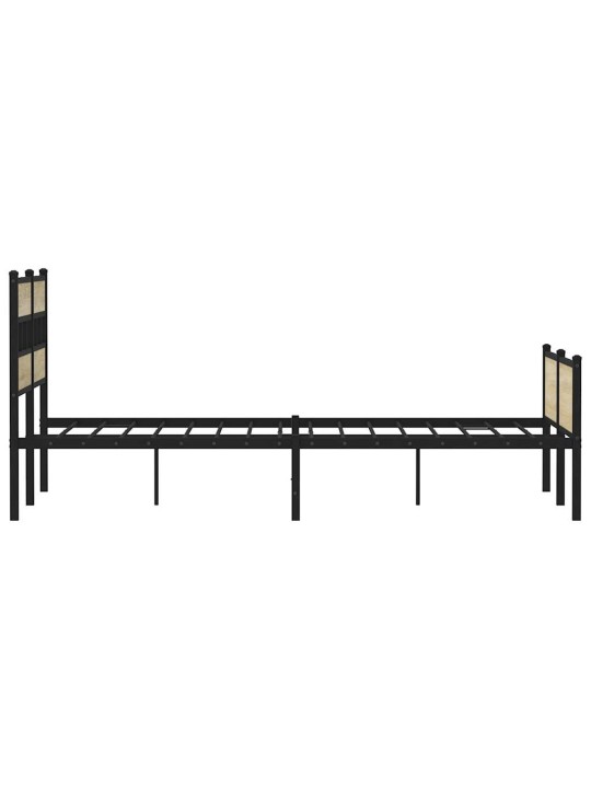 METALLIST VOODIRAAM ILMA MADRATSITA SONOMA TAMM 183X213 CM