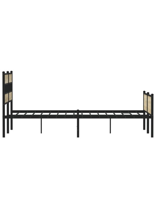 METALLIST VOODIRAAM ILMA MADRATSITA SONOMA TAMM 193X203 CM