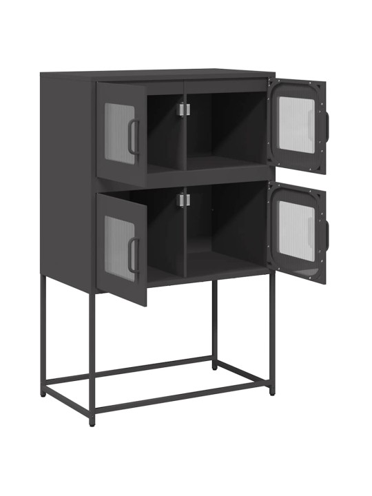 HIGHBOARD BLACK 68X39X107 CM TERAS