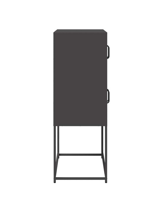 HIGHBOARD BLACK 68X39X107 CM TERAS