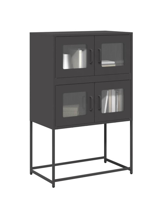 HIGHBOARD BLACK 68X39X107 CM TERAS