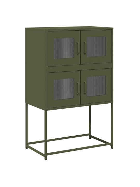 HIGHBOARD OLIVE GREEN 68X39X107 CM TERAS