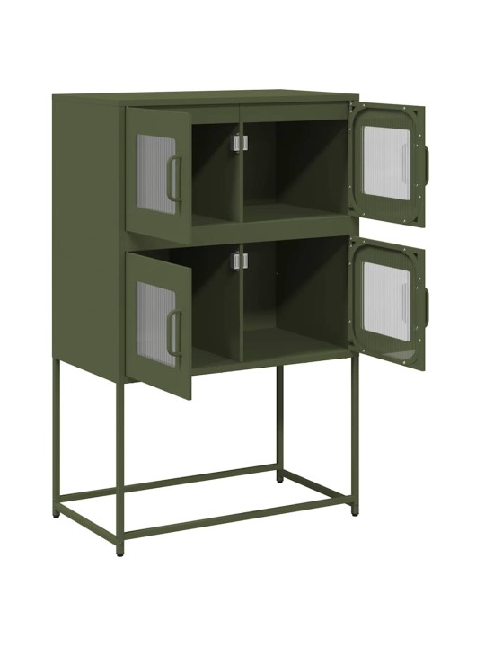 HIGHBOARD OLIVE GREEN 68X39X107 CM TERAS