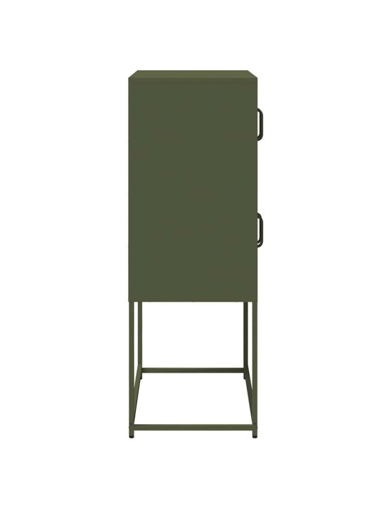 HIGHBOARD OLIVE GREEN 68X39X107 CM TERAS