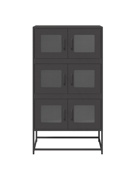 HIGHBOARD BLACK 68X39X123 CM TERAS