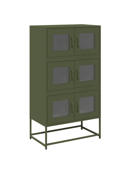 HIGHBOARD OLIVE GREEN 68X39X123 CM TERAS