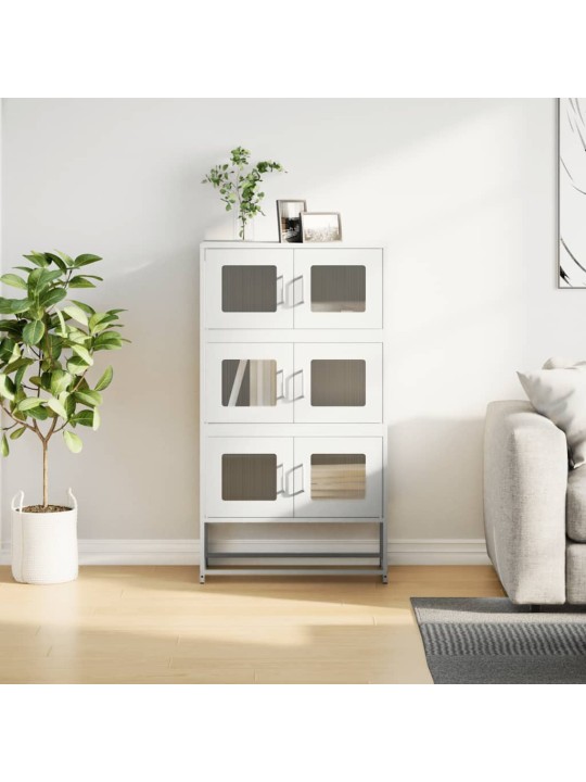 HIGHBOARD VALGE 68X39X123 CM TERAS